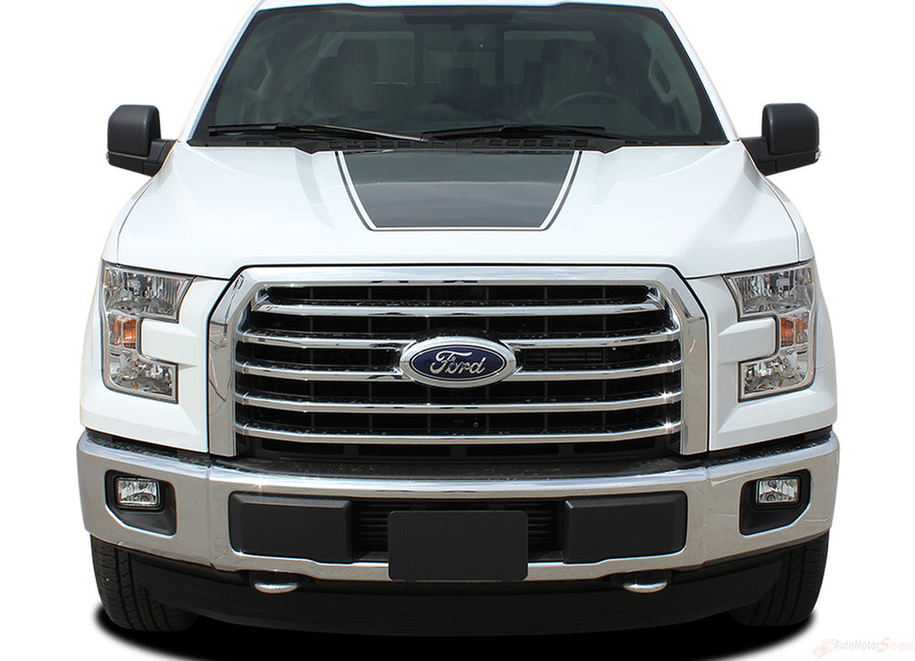 2015-2020 Ford F-150 Force Hood Factory Style Vinyl Decal Graphic Stripes