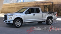Ford F-150 Rip Truck Bed Mudslinger Style Side Vinyl Graphic Decals 3M Stripes Kit