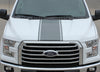 Detailed view of 2015-2020 Ford F-150 Center Stripe Factory Style Vinyl Decal Graphic 3M Stripes