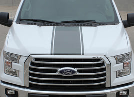 Detailed view of 2015-2020 Ford F-150 Center Stripe Factory Style Vinyl Decal Graphic 3M Stripes