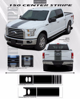 2009 - 2014 Ford F-150 Center Stripe Factory Style Vinyl Decal 3M Graphic Stripes