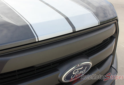 Ford F-150 F-Rally Split Center Rally Racing Vinyl Decal 3M Graphic Stripes