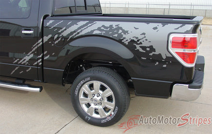 2009 - 2014 Ford F-150 Predator Factory Style Bed Raptor Mudslinger Style Vinyl Decal Graphic 3M Stripes