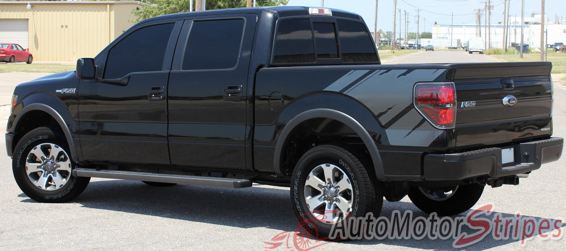 2009-2014 Ford F-150 Predator 2 Factory Raptor Style Bed Vinyl Decal G ...