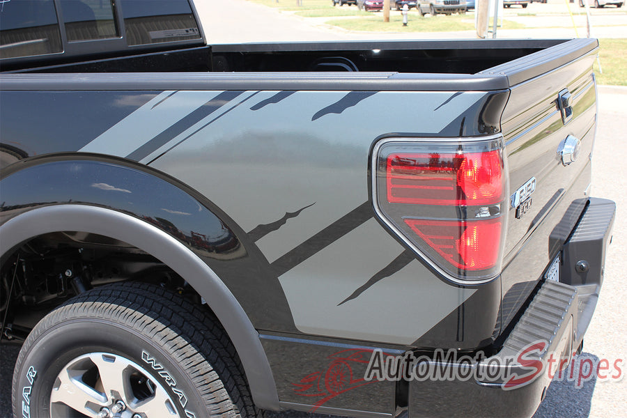 2009-2014 Ford F-150 Predator 2 Factory Raptor Style Bed Vinyl Decal G ...