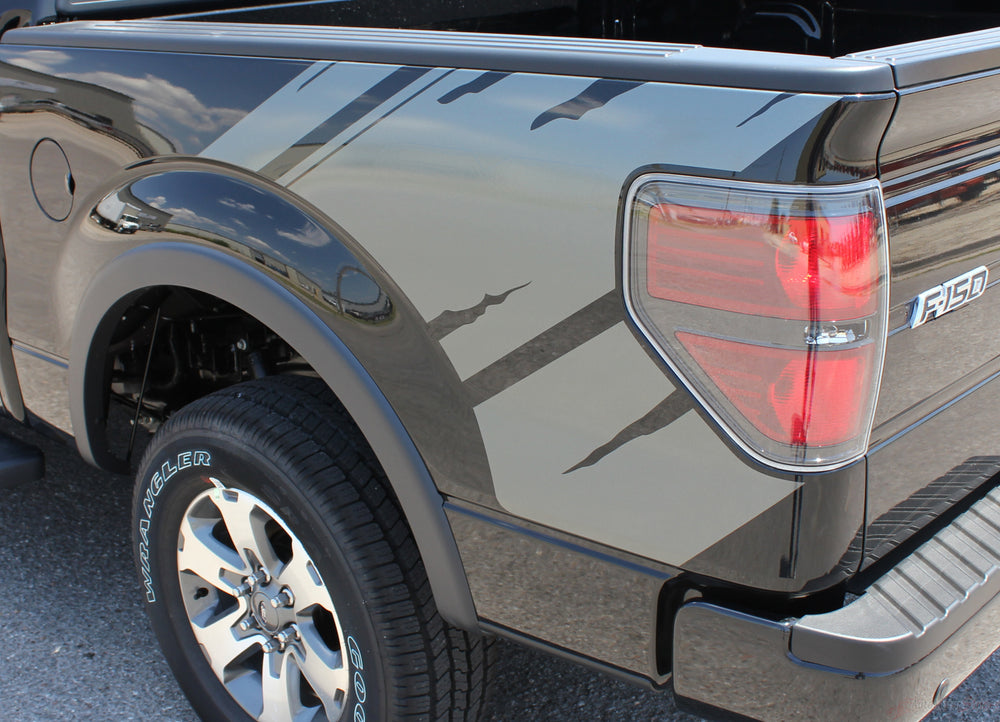 2009-2014 Ford F-150 Predator 2 Factory Raptor Style Bed Vinyl Decal G ...