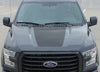 2015-2019 2020 Ford F-150 Route Hood Blackout Vinyl Decal 3M Graphic Stripes