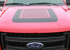 2009 - 2014 Ford F-150 Quake Hood Factory Tremor FX Style Hood Vinyl Decal Graphic