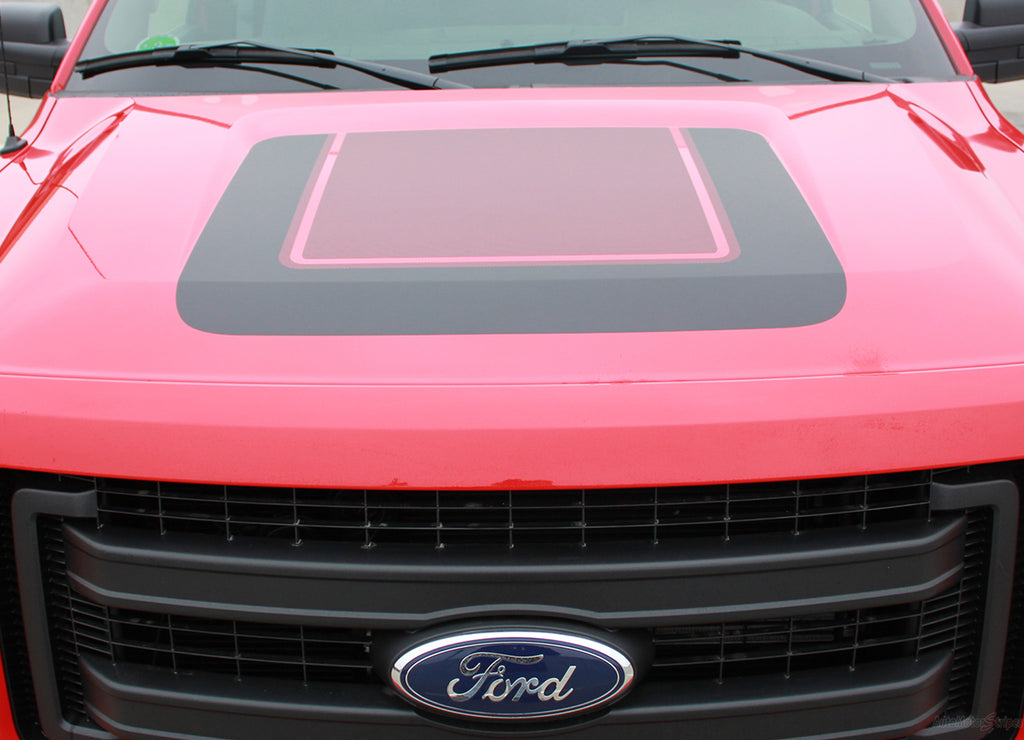 2009-2014 Ford F-150 Quake Hood Factory Tremor FX Style Hood Vinyl Decal Graphic