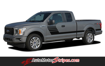 2015-2020 Ford F-150 Stripes Lead Foot New Special Edition Hockey Decals Vinyl Graphic 3M