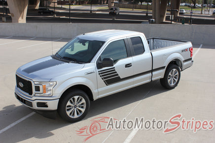 2015 2016 2017 2018 2019 Ford F-150 Speedway Special Edition Lead Foot Stripes Hockey Decals Vinyl Graphic 3M