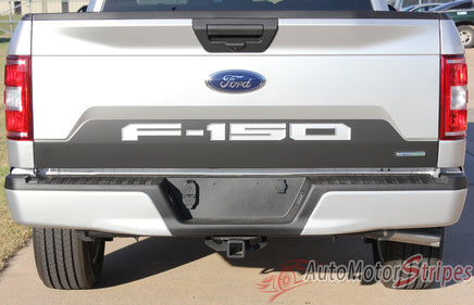 2018 2019 2020 Ford F-150 Speedway Tailgate Blackout Lead Foot Stripes Decals Vinyl Graphic 3M