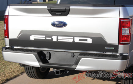2020 Ford F-150 Speedway Tailgate Blackout Lead Foot Stripes Decals Vinyl Graphic 3M