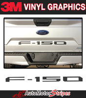 2018 2019 2020 Ford F-150 Speedway Inlay Text Lead Foot Stripes Decals Vinyl Graphic 3M