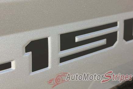 2018 Ford F-150 Speedway Inlay Text Lead Foot Stripes Decals Vinyl Graphic 3M