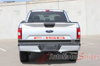 2018 Ford F-150 Speedway Inlay Text Lead Foot Stripes Decals Vinyl Graphic 3M