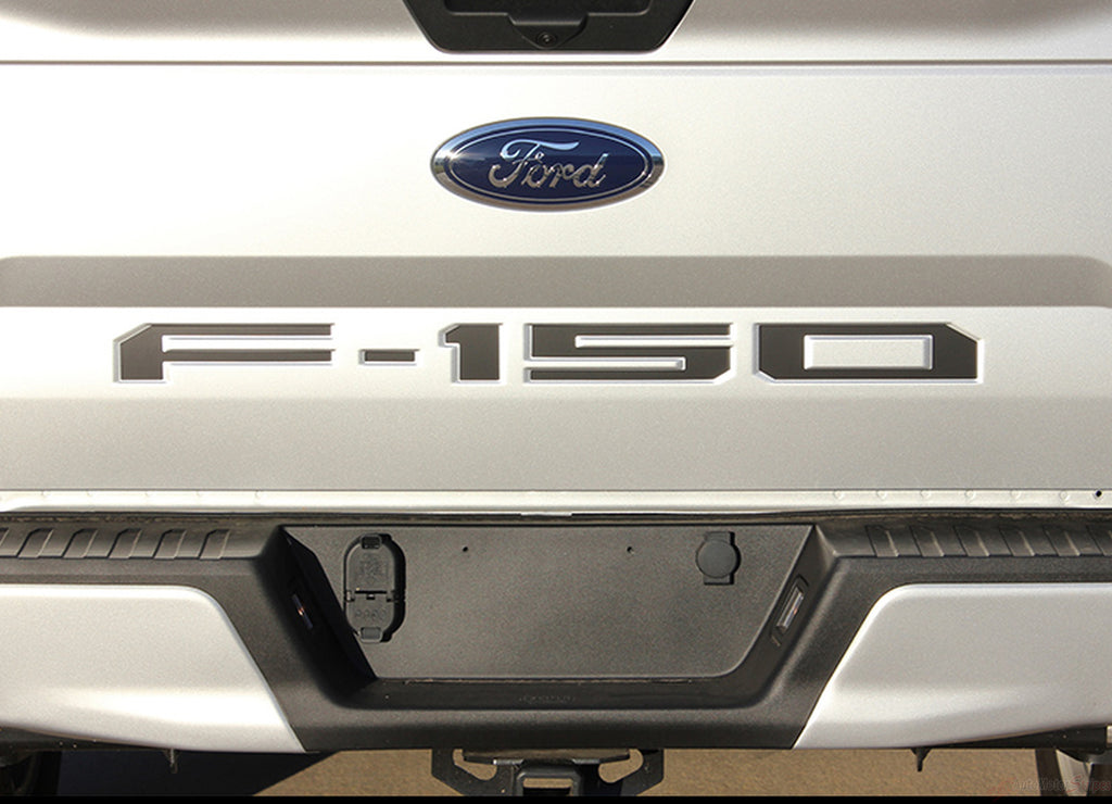 2018-2020 Ford F-150 Speedway Inlay Text Lead Foot Stripes Decals Vinyl Graphic 3M