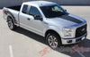  2015 2016 Ford F-150 Torn Truck Bed Mudslinger Style Side Vinyl Graphic Decals 3M Stripes Kit