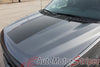 Detailed view of 2021-2025 Ford F-150 Hood Stripes Vinyl Hood Spears Decals 3M Graphics - SWAY HOOD