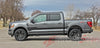 Detailed view of 2021-2025 Ford F-150 Side Door Stripes Vinyl Body Decals 3M Graphics - SWAY and SWAY XL