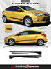 2012-2017  Ford Focus Converge Side Door Vinyl Graphic 3M Decals Stripes