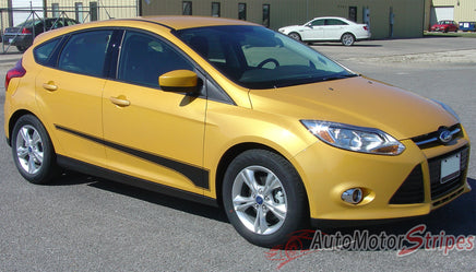 2012-2017 Ford Focus Converge Side Door Vinyl Graphic 3M Decals Stripes