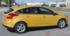 2012-2017 Ford Focus Thrust Upper Side Door Accent Vinyl Graphic Decals 3M  Stripes