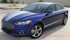2013-2017 Ford Fusion Dagger Hood and Side Door Vinyl Graphic Accent 3M Decals Stripes