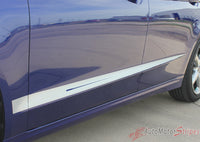 2013-2017 Ford Fusion Dagger Hood and Side Door Vinyl Graphic Accent 3M Decals Stripes