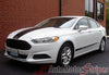2013-2017 Ford Fusion Dagger Hood and Side Door Vinyl Graphic Accent 3M Decals Stripes
