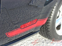 2005 - 2009 Ford Mustang Fastback 1 Side C Stripe Boss Style 3M Vinyl Decal Graphics - Rear View