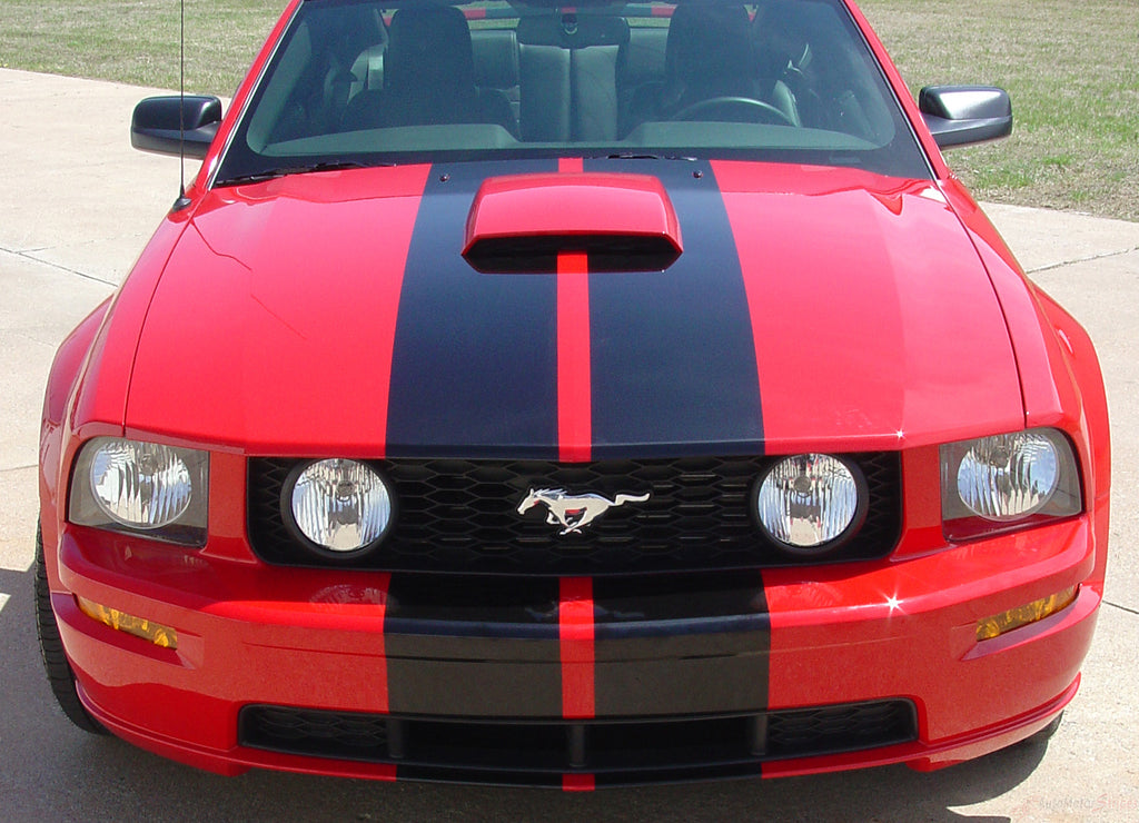 2005-2009 Ford Mustang Stripes, Mustang Vinyl Graphics, Mustang Decals ...