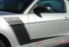 2010 - 2012 Ford Mustang Launch Style Side Hockey Stripes 3M Vinyl Decal Graphics - Close Side View