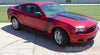 2010 - 2012 Ford Mustang Dominator Boss 302 Style Hood Side Vinyl Decal 3M Graphics - Side View