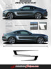 2015 2016 2017 Ford Mustang Reverse C-Stripe Boss 302 Style Side Stripes Vinyl Graphics 3M Decals