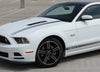 2010-2014 Ford Mustang CALI California Special GT/CS Style Rocker and Hood Factory OEM Style Lower Rocker Stripes Vinyl Decal Graphics