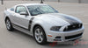 2013 2014 Ford Mustang Prime 1 Boss 302 Style Hood and Side Vinyl Graphics - Passenger View
