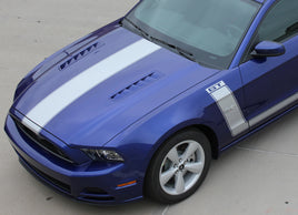 2013 2014 Ford Mustang PRIME 2 BOSS Style Vinyl Decal Graphics 3M Hood and Sides