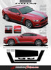 2015 2016 2017 Ford Mustang Stellar Boss 302 Factory OEM Style Hood and Side Stripes Vinyl Graphics 3M Decals