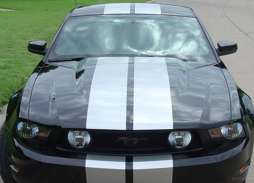 2010-2012 Ford Mustang Stripes, Mustang Decals, Mustang Vinyl Graphics ...