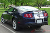 2010 - 2012 Ford Mustang Stampede Factory OEM Style Lemans 10" Racing Rally Stripes Vinyl Graphics- Rear View