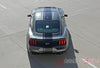 2018 Ford Mustang Racing Stripes Euro XL Rally Stripes Center Wide Vinyl Graphics 3M Decals