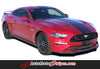 Detailed view of 2018-2023 Ford Mustang Racing Stripes Stage Rally Stripes 7" Inch Wide Vinyl Graphics 3M Decals
