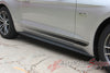 Rocker Panel Side View for Detailed view of 2015-2017 Ford Mustang Digital Fade Combo Lower Rocker and Hood Spears Stripes Vinyl Graphic 3M Decals