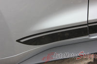 Detailed view of 2015-2017 Ford Mustang Digital Fade Faded Rocker Stripes Lower Door Panel Vinyl Graphic 3M Decals
