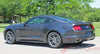 Detailed view of 2015-2017 Ford Mustang Digital Fade Faded Triline Rocker Stripes Lower Door Panel Vinyl Graphic 3M Decals