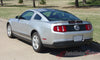 2010 - 2012 Ford Mustang Wildstang Racing and Rally Stripes 3M Vinyl Decal Graphics - Rear View