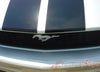 2005 - 2009 Ford Mustang Wildstang Racing and Rally Stripes Vinyl 3M Decal Graphics - Hood Close View