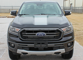 Ford Ranger Hood Decals VIM HOOD Center Hood Stripes Vinyl Graphics Decals Kit 2019 2020 2021 2022 2023