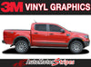 2019 2020 2021 2022 2023 2024 Ford Ranger NOMAD Lower Rocker Panel Stripes Door Accent Vinyl Graphic 3M Decal
